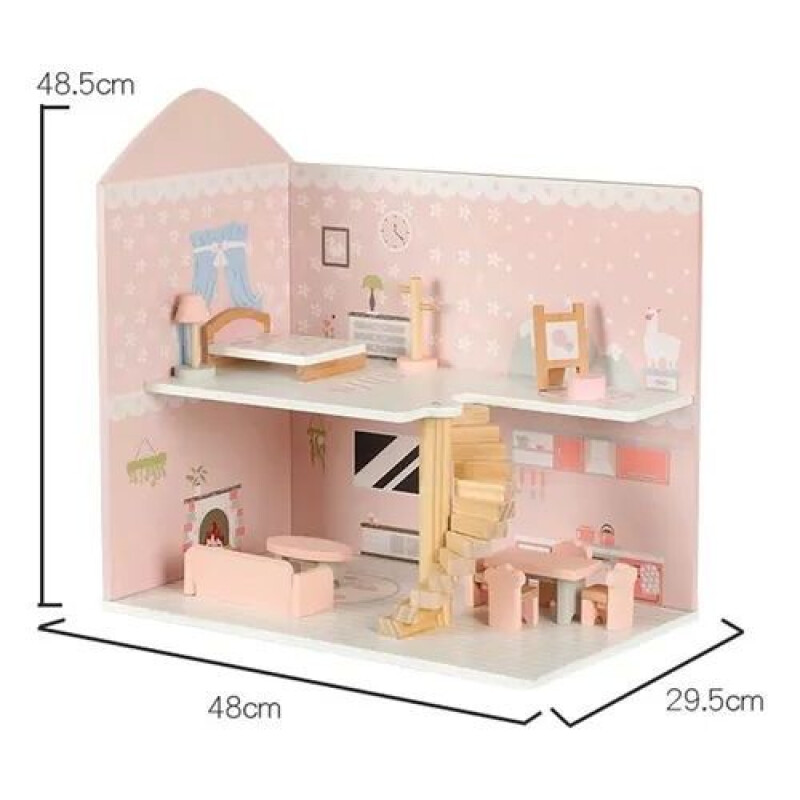Casa de muñecas princess- con muebles Casa De Muñecas Princess- Con Muebles