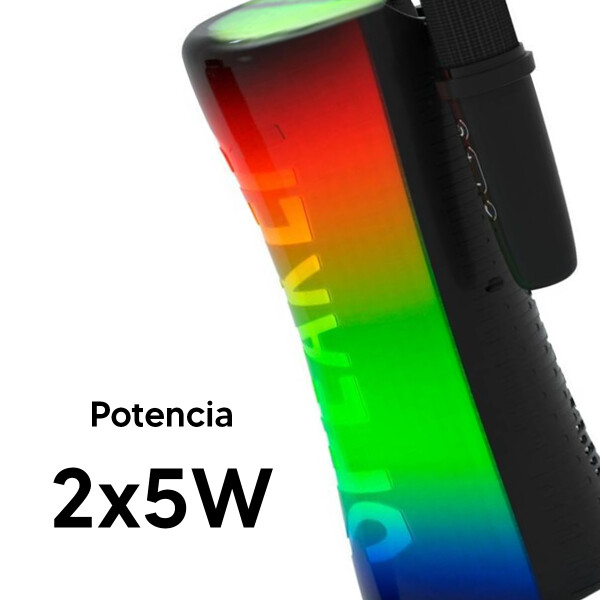 Parlante Portátil Ledstar Sp-335201 Metro VERDE