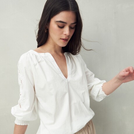 BLUSA NALARA Blanco