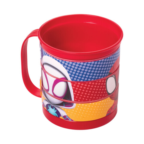 Taza Plástica Puzzle Spidey 360 ml U
