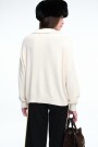 SWEATER TRENZAS Crema