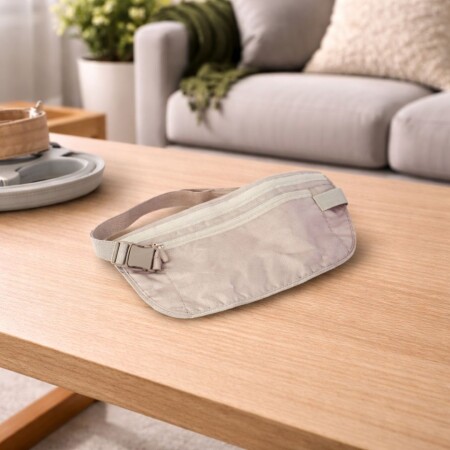 PORTA DOCUMENTOS DE CINTURA BRIO GRIS