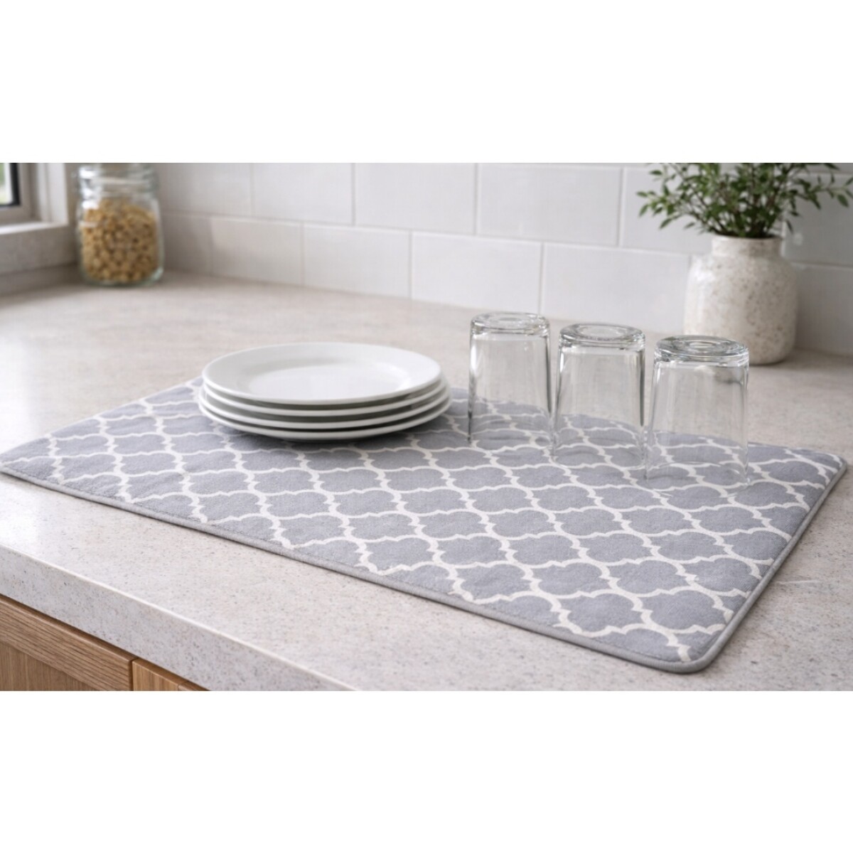 ESCURRIDOR TEXTIL LISBOA GRIS 38X50CM - GRIS 