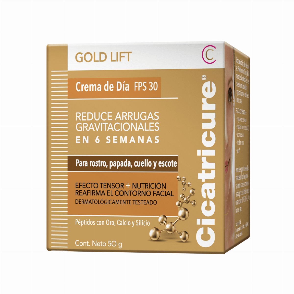 Cicatricure Gold Lift crema día FPS30 