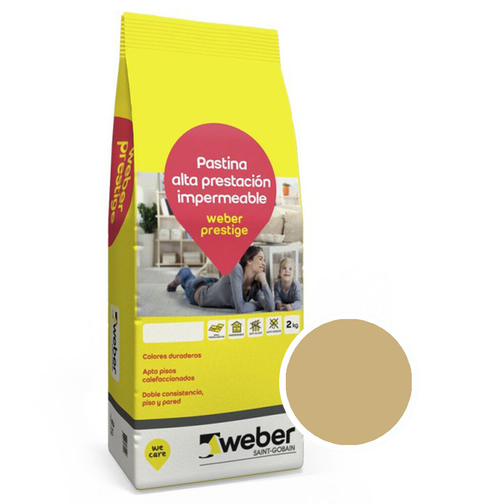 PASTINA PRESTIGE BEIGE x 2 kg WEBER Pastina Prestige Beige X 2 Kg Weber