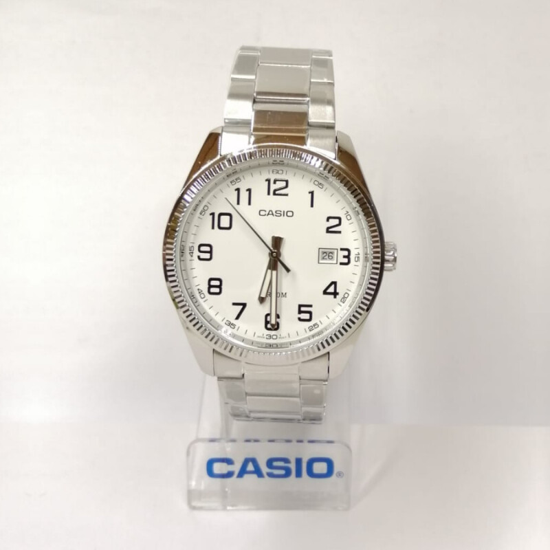 Reloj Casio Esfera Blaca Clásico Reloj Casio Esfera Blaca Clásico
