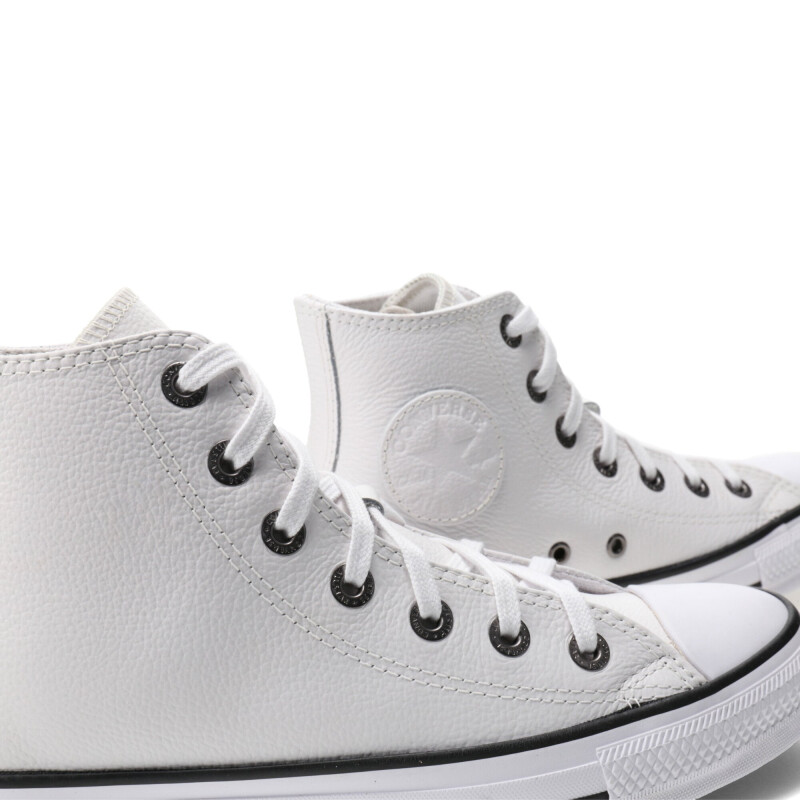 Championes Unisex Converse Chuck Taylor All Star HI Blanco - Negro