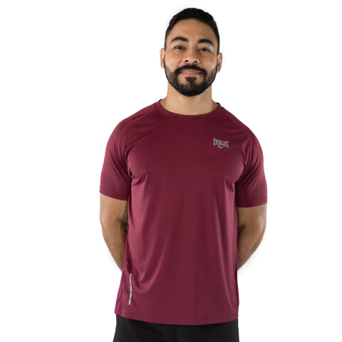 TSHIRT MEN POLY EVERLAST BRAD WINE M WINE