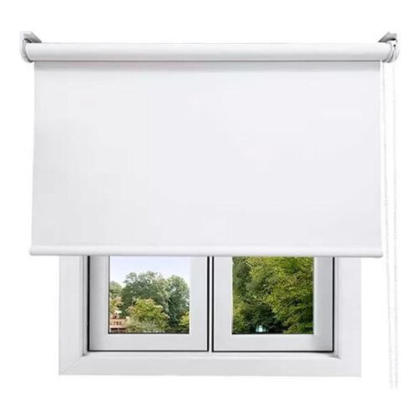 Cortina Roller Blackout 120*200cm Interior Living Cocina Blanco