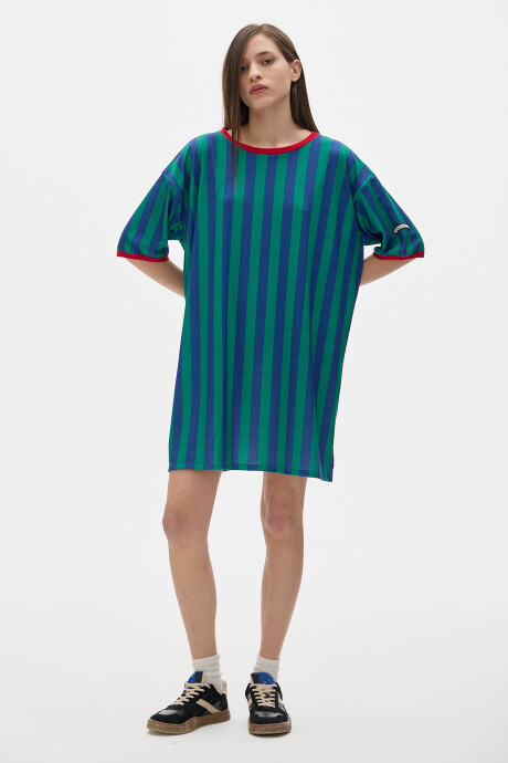 Vestido Young ST Blue/Green