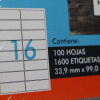 ETIQUETA ROTOLA TAMAÑO A4 318 MODELO 16