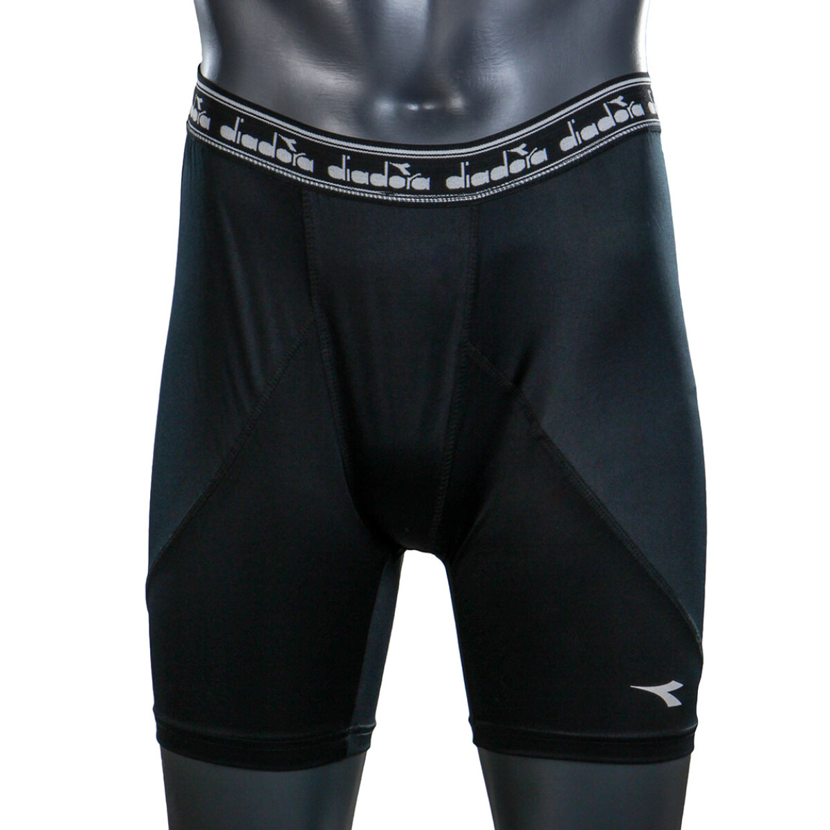 Calza Corta Hombre Diadora - Negro-negro 