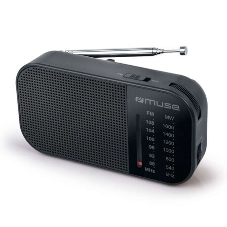 Radio Portátil Muse M025R Am Fm Negro