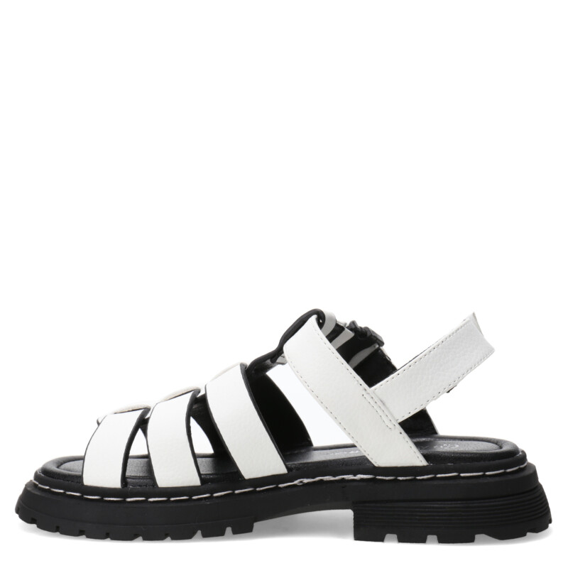 Sandalias de Niña MINI Miss Carol WASILLA franciscana Blanco