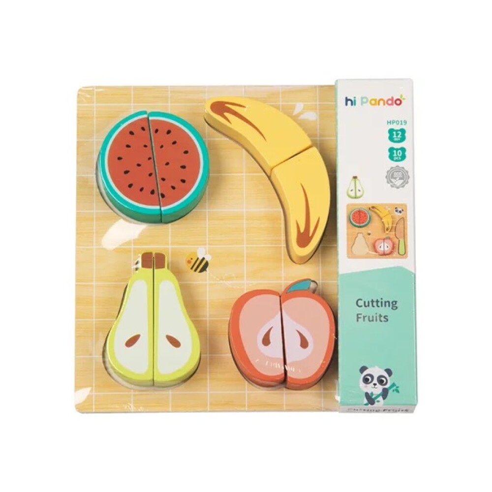 Juego de en madera HiPando frutas Juego de en madera HiPando frutas