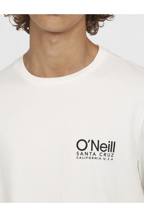 Remera O'Neill Cali Logo Blanco