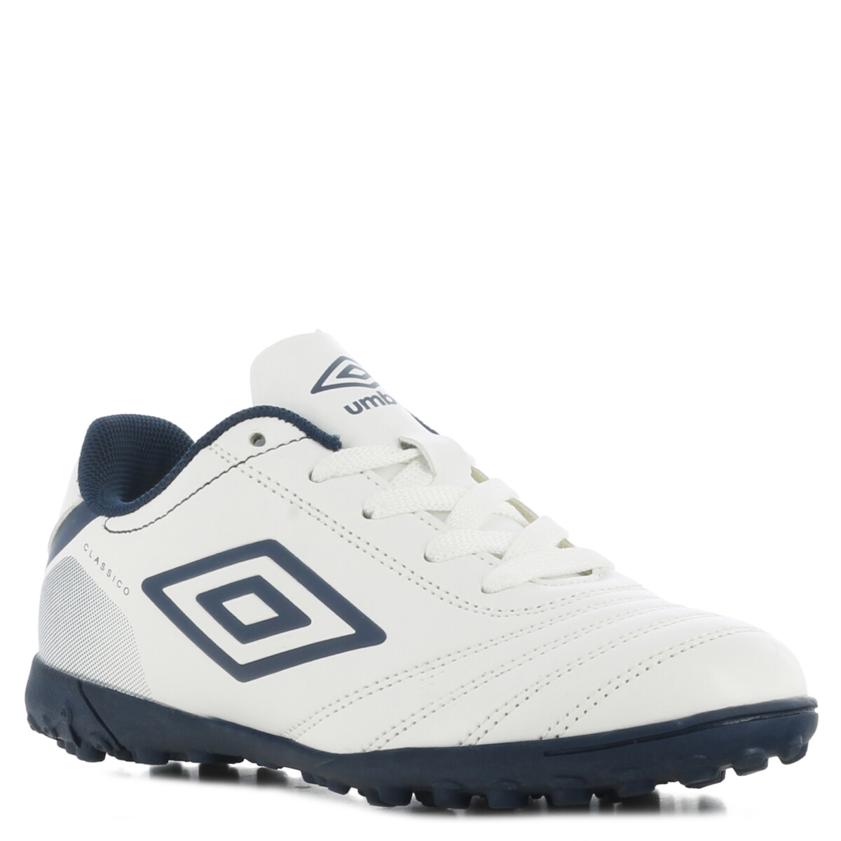 Championes de Niño Umbro Calzado Clasico TF Jr. - Blanco - Azul Marino 