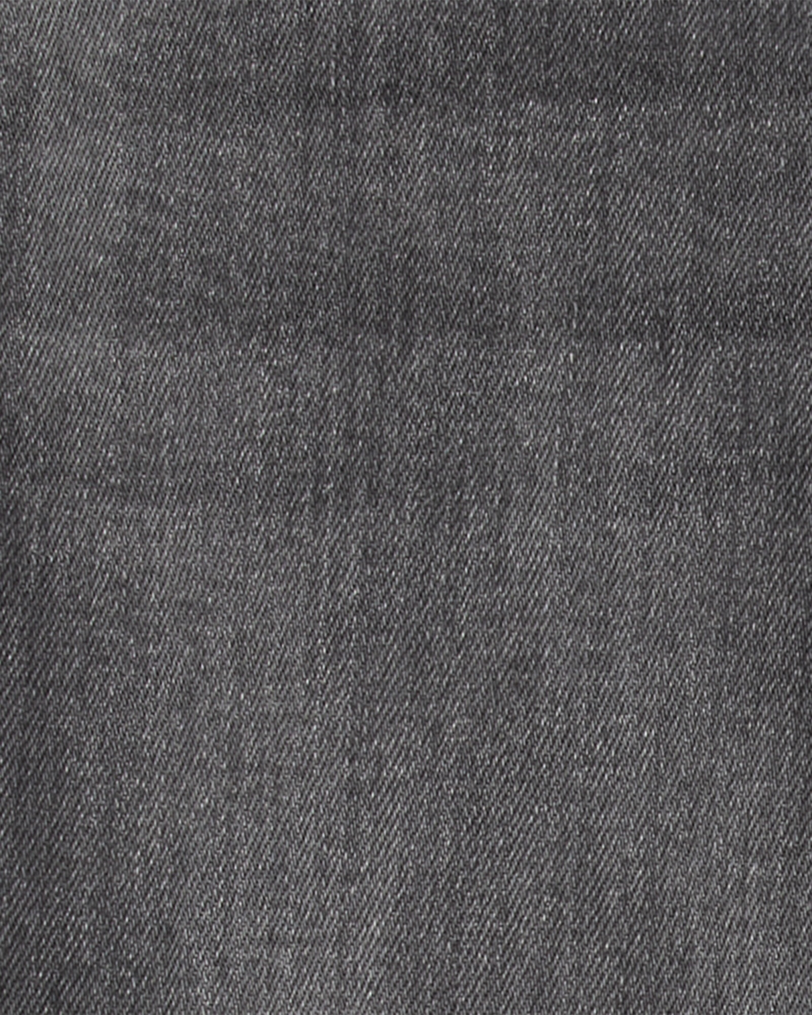 Pantalón jean de pierna ancha y dobladillo Pantalón jean de pierna ancha y dobladillo