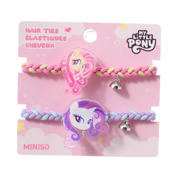 Goma cabello Little pony rosa