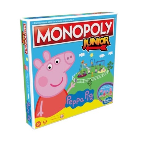 Juego De Mesa Monopoly Junior Peppa Pig Hasbro Original630509990238 Juego De Mesa Monopoly Junior Peppa Pig Hasbro Original630509990238