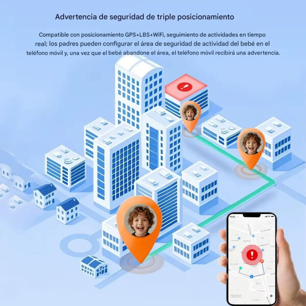 Smartwacht Blackview Z30 Kids Niño Niña 4g AZUL