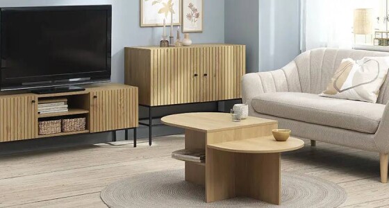 Encuentre el mueble de TV adecuado para su sala.