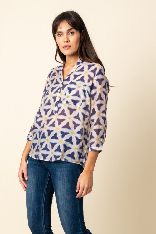 Camisa estampada Dama Camisa estampada Dama