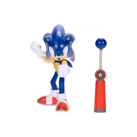 Figura Sonic The Hedgehog - Sonic - 10cm Figura Sonic The Hedgehog - Sonic - 10cm