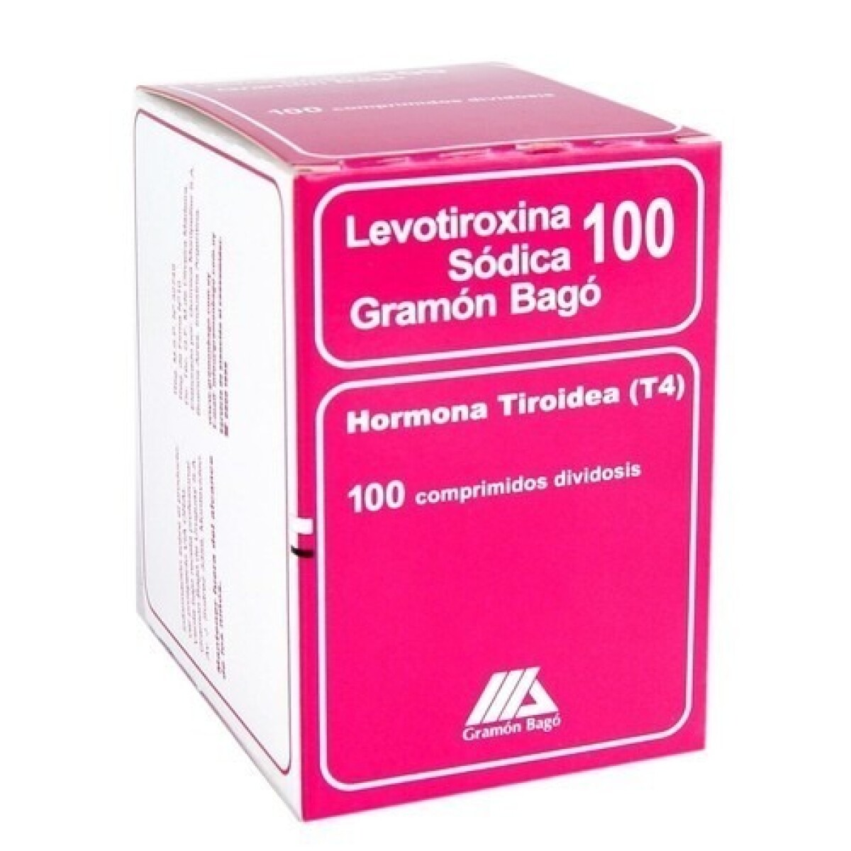 Levotiroxina Bago 100 Mcg. 100 Comp. 