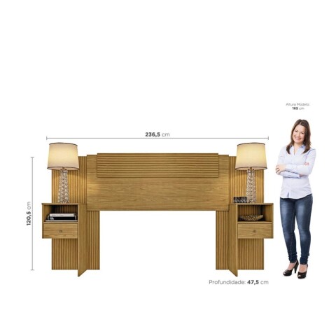 Combo de Dormitorio Ropero Sirius 3 Puertas Corredizas Respaldo Oslo con Mesas de Luz y Cómoda Vega - Marrocos Combo de Dormitorio Ropero Sirius 3 Puertas Corredizas Respaldo Oslo con Mesas de Luz y Cómoda Vega - Marrocos