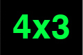 4X3 SILLAS
