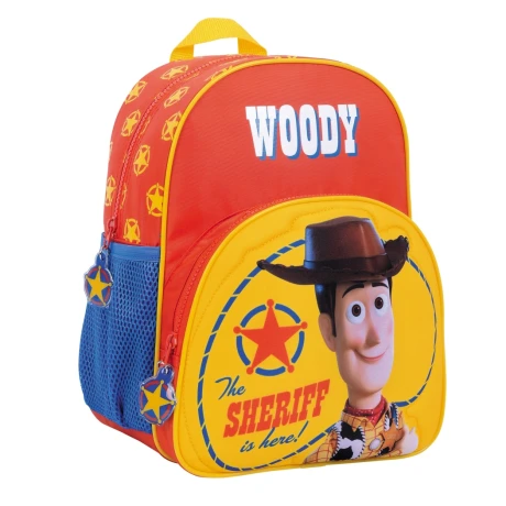 Mochila Básica con Bolsillo Toy Story 30 cm ROJO