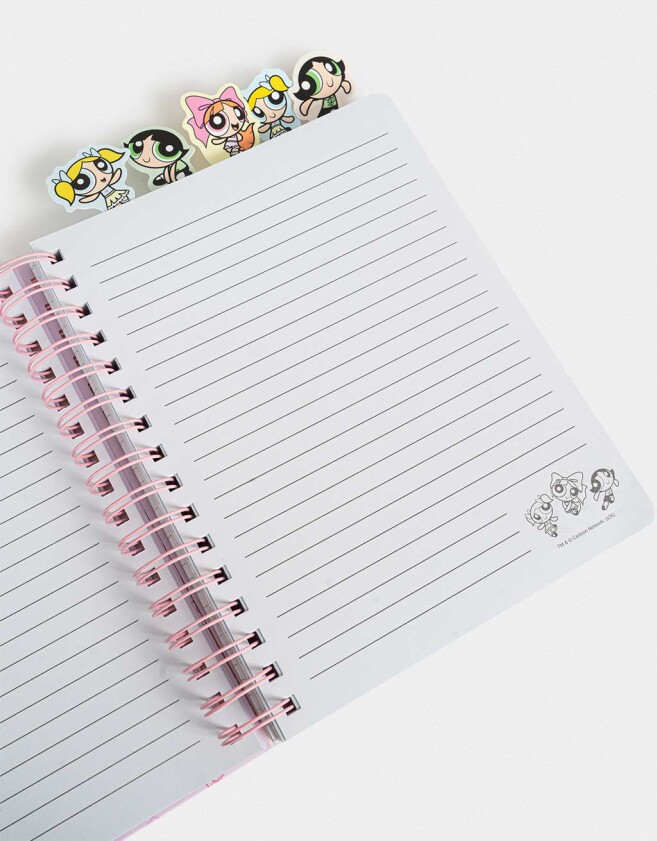 Anotadores Cuadernos y Memos Cuaderno A5 Chicas Superpoderosas - Combinacion Multicolor