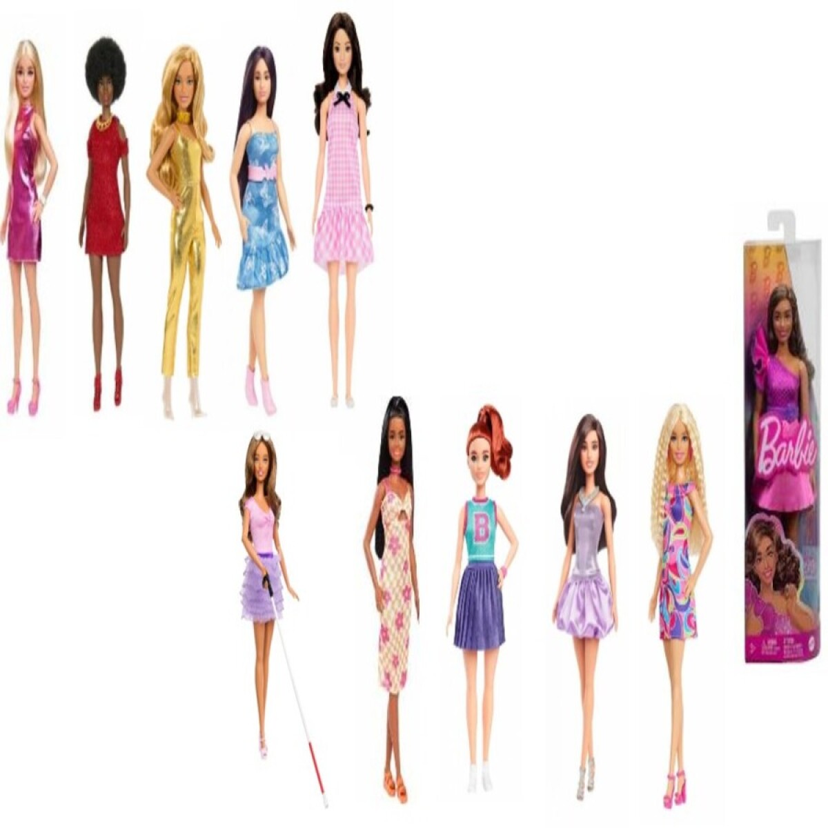 Muñeca BARBIE Fashionista FBR37 