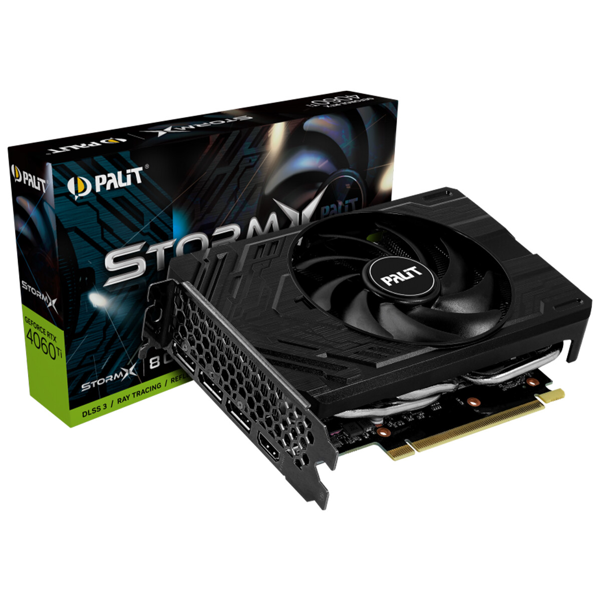 Tarjeta De Video Palit Rtx 4060ti Stormx 8gb - TARJETA DE VIDEO PALIT RTX4060TI 8GB 