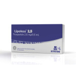 LIPOLESS 2,5 MG. VIAL CJ X 4 VIALES única