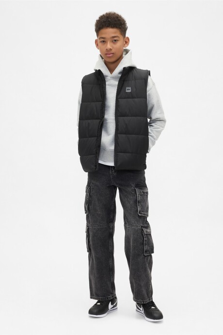 Chaleco Logo Gap Niño True Black V2