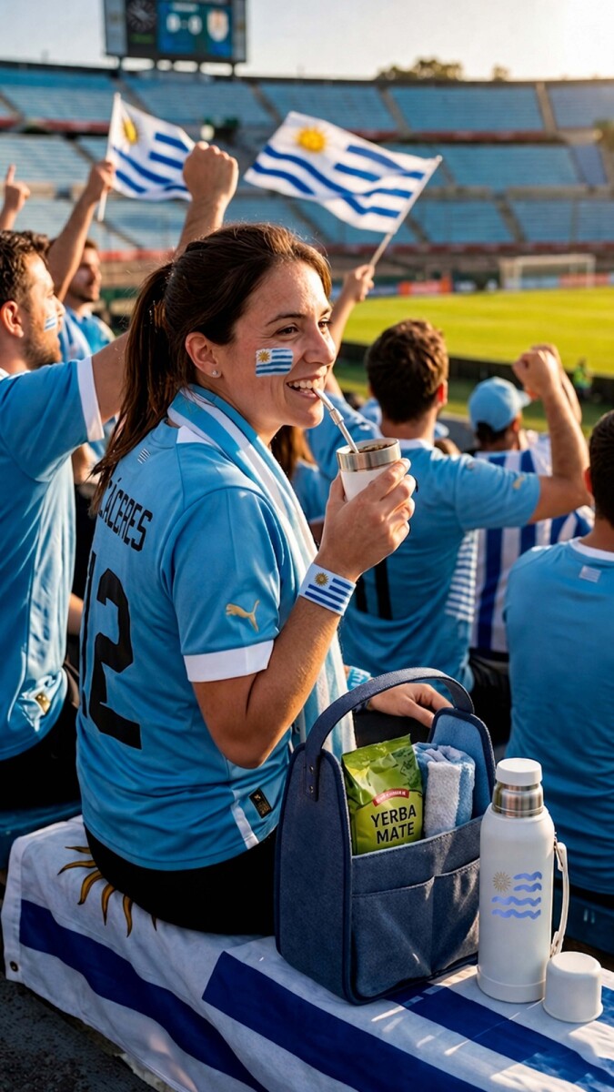 SET MATERO URUGUAY NAMIBIA - BLANCO 