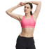 UA Crossback Mid Bra-RED PNK-672