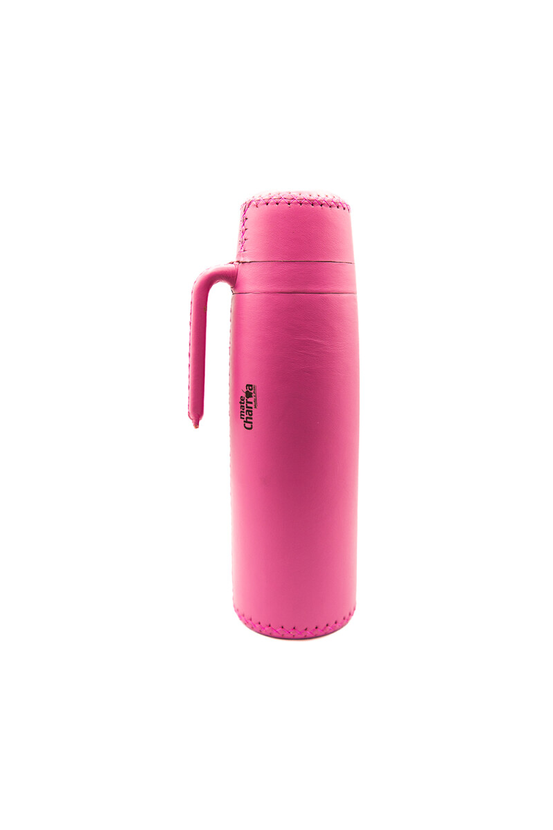 MATE CHARRUA TERMO FORRADO FUCSIA