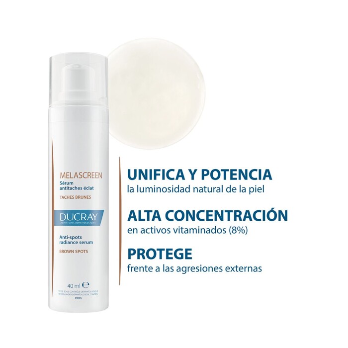 DUCRAY MELASCREEN SERUM ANTI MANCHA X 40 única
