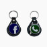 Llavero símil cuero Facebook y WhatsApp Llavero Símil Cuero Facebook Y Whatsapp