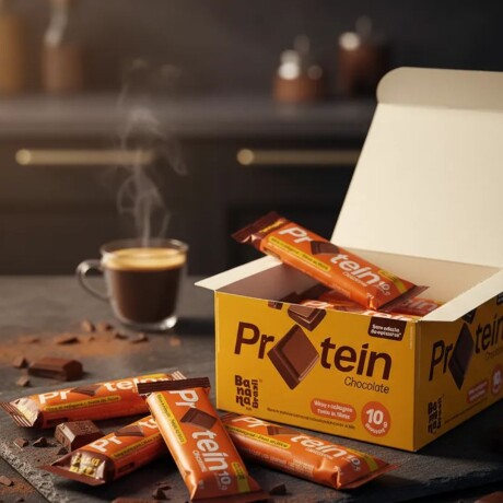 Protein Bar Chocolate Caja x12 Banana Brasil Supino Protein Bar Chocolate Caja x12 Banana Brasil Supino