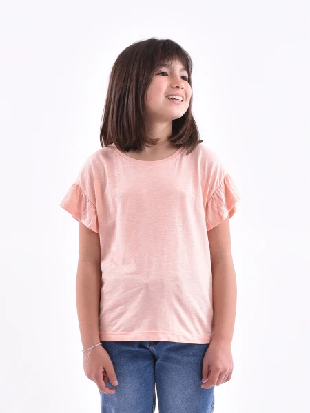 REMERA INÉS KIDS ROSA VIEJO