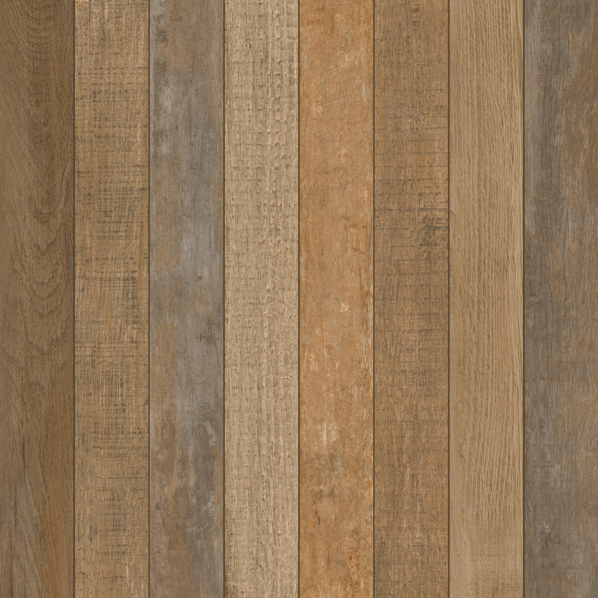 Cerámica Para Piso Madera Mix Lux "a" 60x60 Cm 