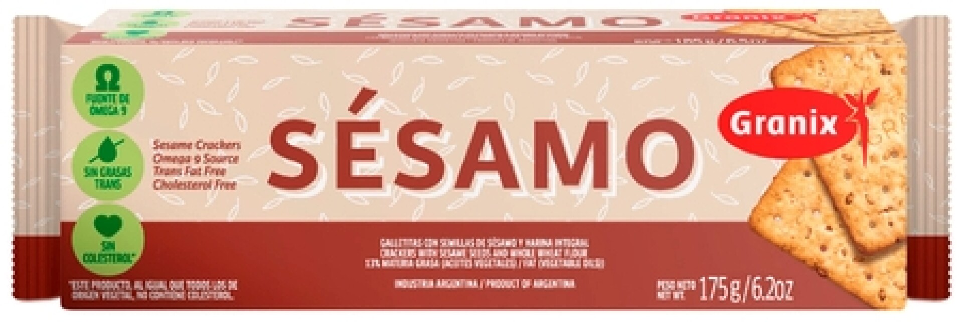 GALLETA GRANIX 175G SESAMO ALTOLEICO 