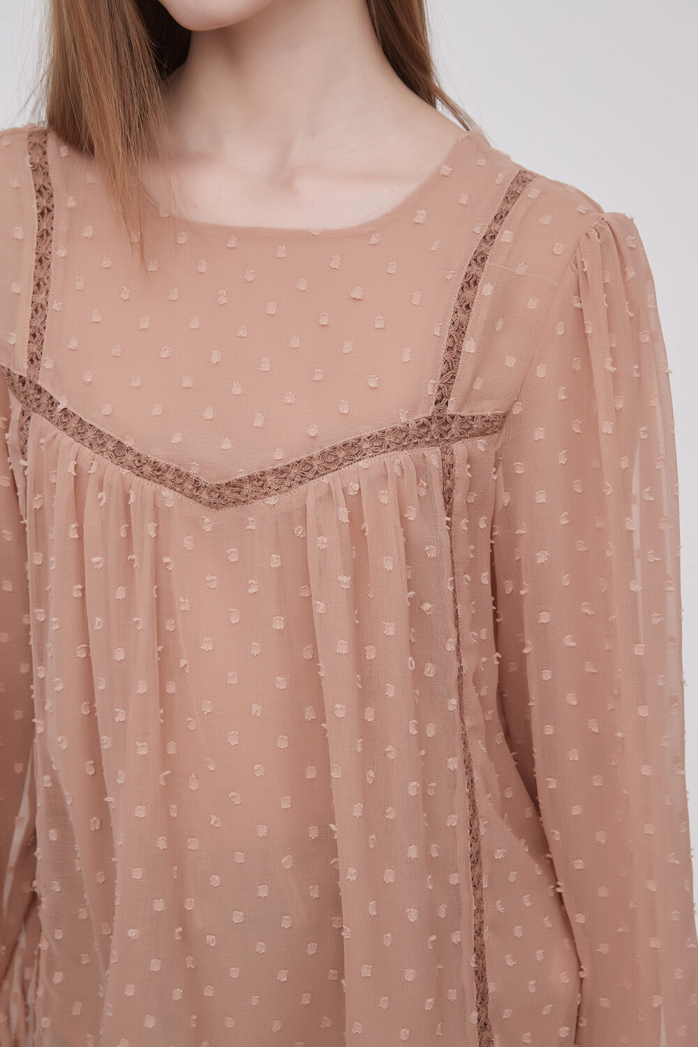 Blusa Lilibeth Beige Oscuro