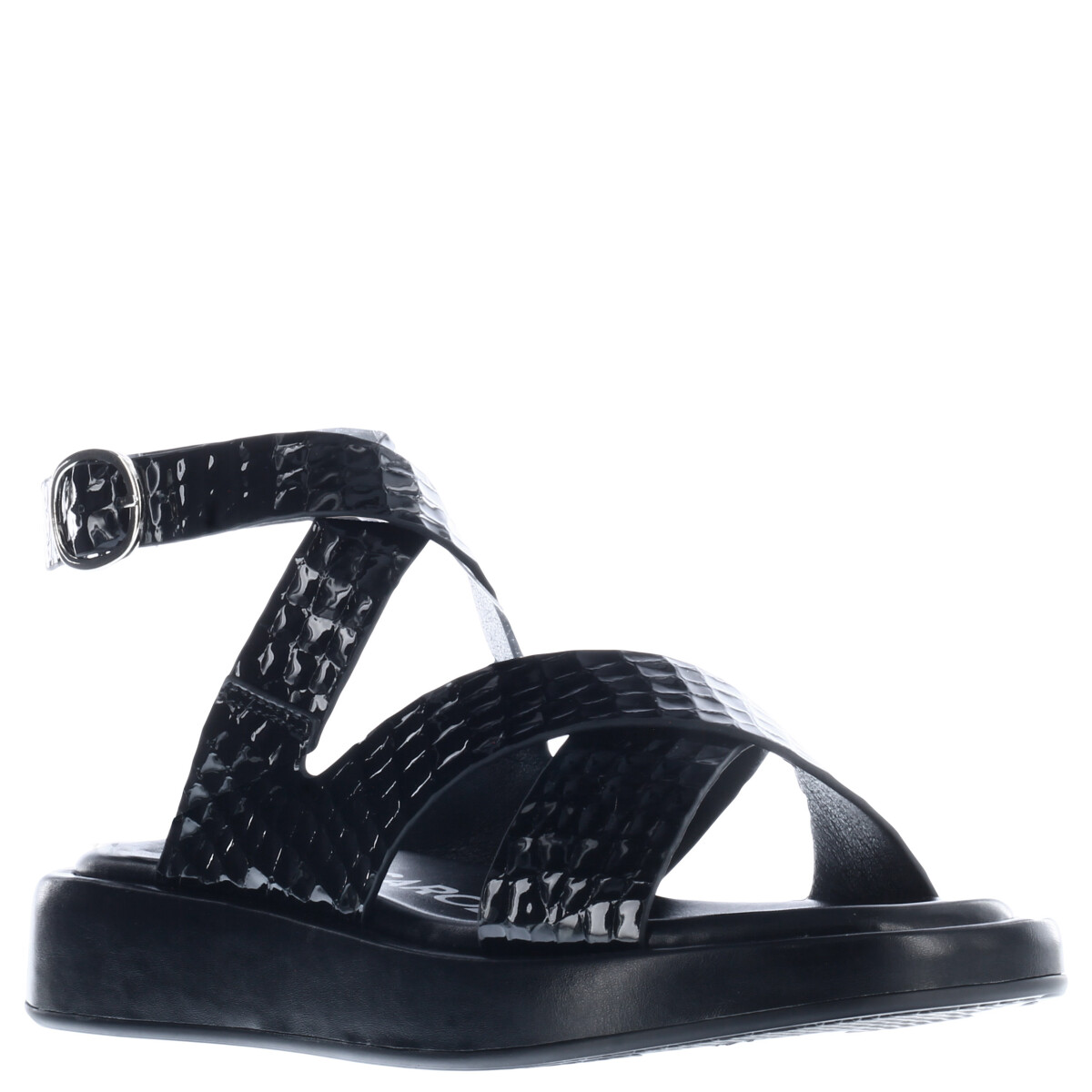 Sandalia DALA simil croco MissCarol - Black 