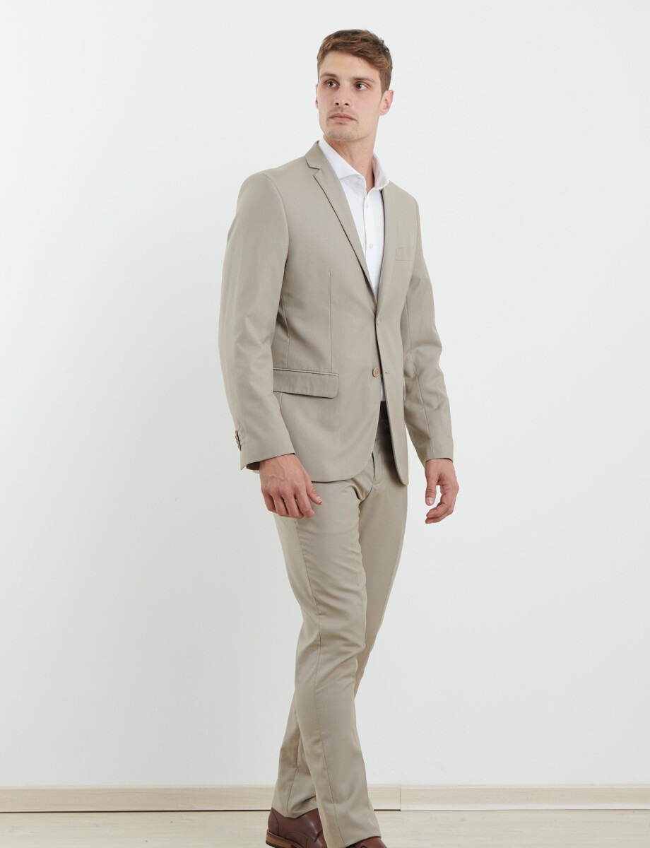 220262 TRAJE SLIM FIT HARRINGTON LABEL Tostado
