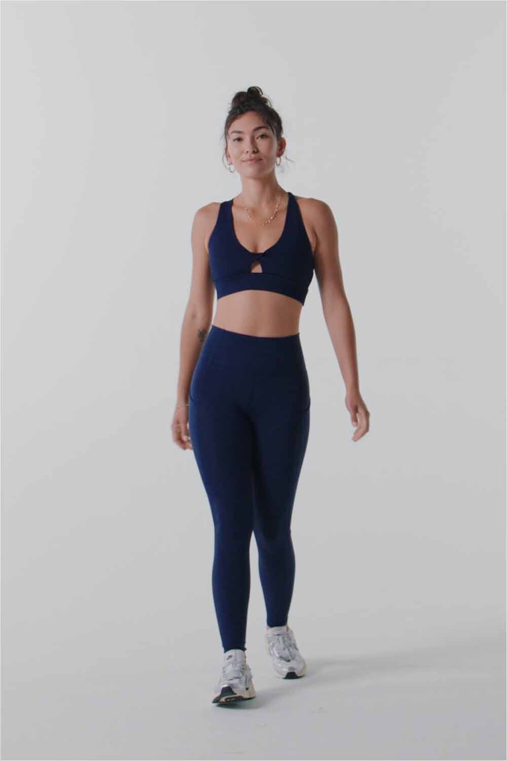 Legging Oasis High-Waisted Mujer Sapphire Sky